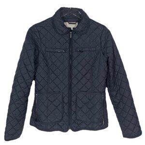 Hobbs London Ada Quilted Coat Jacket Size 4